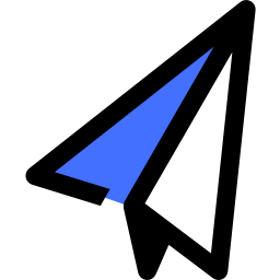 Paper plane icon