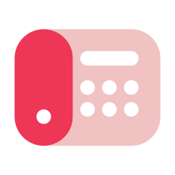 bureau téléphonique Icône