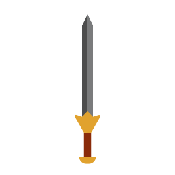 długi miecz ikona