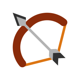 Bow and arrow icon