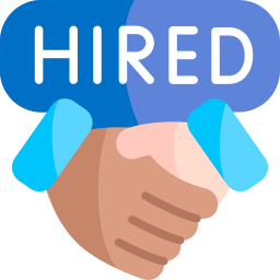 Hired icon