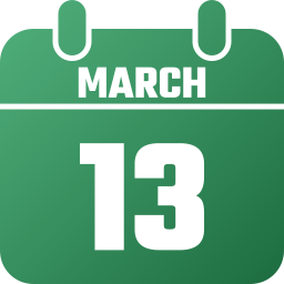13 marzo icona