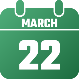 22 maart icoon