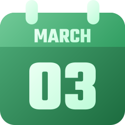 3 maart icoon