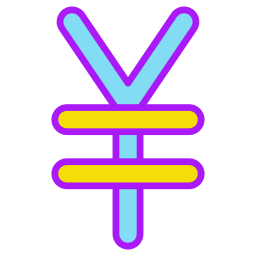 Yen symbol icon