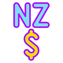 dollar néo-zélandais Icône