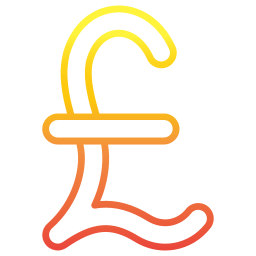 símbolo de libra Ícone
