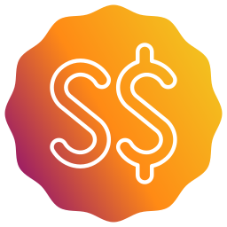 Singapore dollar icon