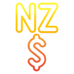 New zealand dollar icon