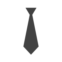 corbata de banqueros icono