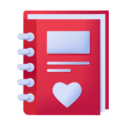 Diary book icon