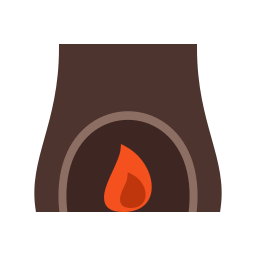 brandend icoon