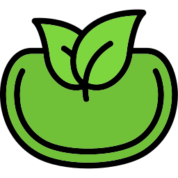 Tea leaves icon