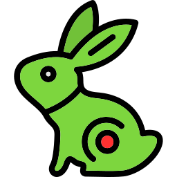 Jade rabbit icon