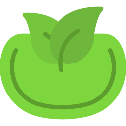 hojas de té icono