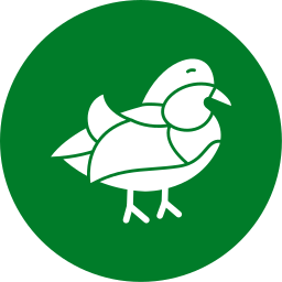 pato mandarín icono