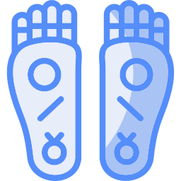 boeddha's voetafdruk icoon