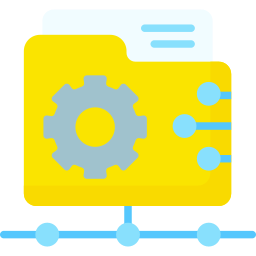 rete di connessione icona