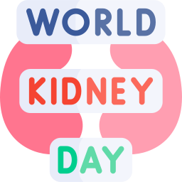 World kidney day icon