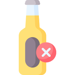 No alcohol icon