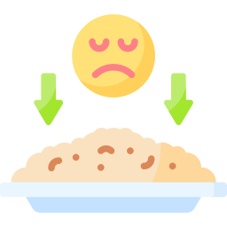 Loss appetite icon