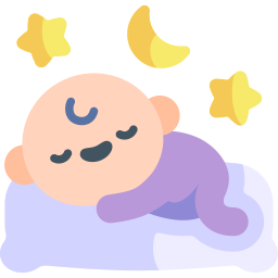baby slaap icoon