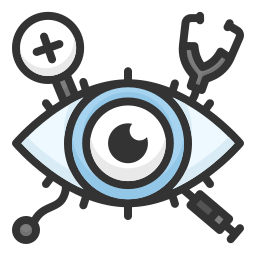 oogbehandeling icoon
