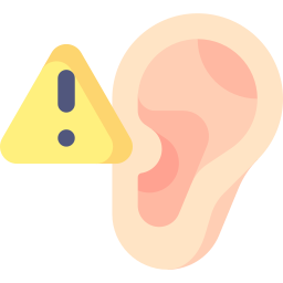 pérdida de la audición icono