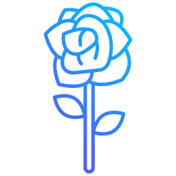 Red rose icon