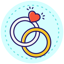 Engagement ring icon