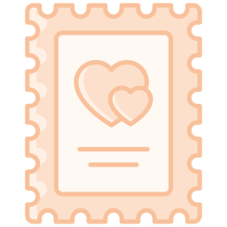 Love stamp icon