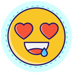 emoji coeur Icône