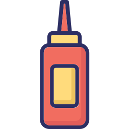 bottiglia di salsa icona