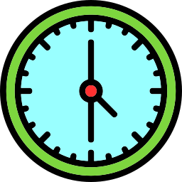 reloj de tiempo icono