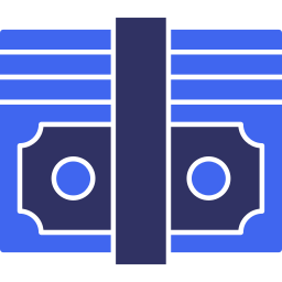 dollar-stapel icon