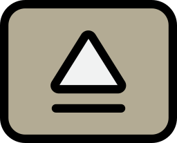 botón de expulsión icono