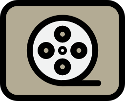 Film reel icon
