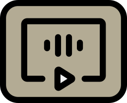 transmitiendo video icono