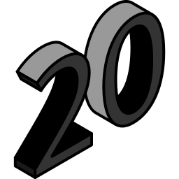 veinte icono