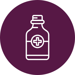 Cough syrup icon