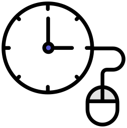 gestione del tempo icona