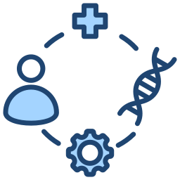 genetische manipulatie icoon