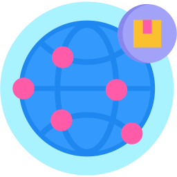 globales netzwerk icon