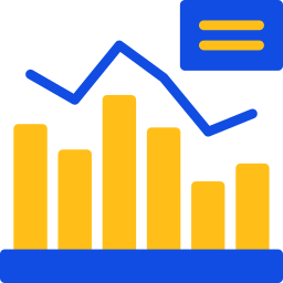 Growth chart icon