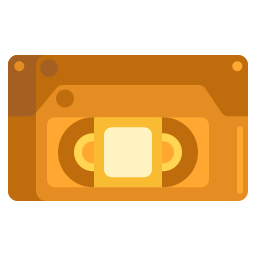 Vhs tape icon