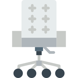 Office chair icon