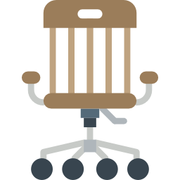 Office chair icon