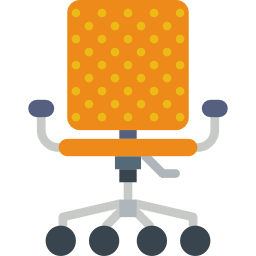 Office chair icon