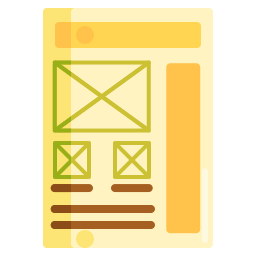 wireframe icono