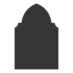 Арочный памятник иконка